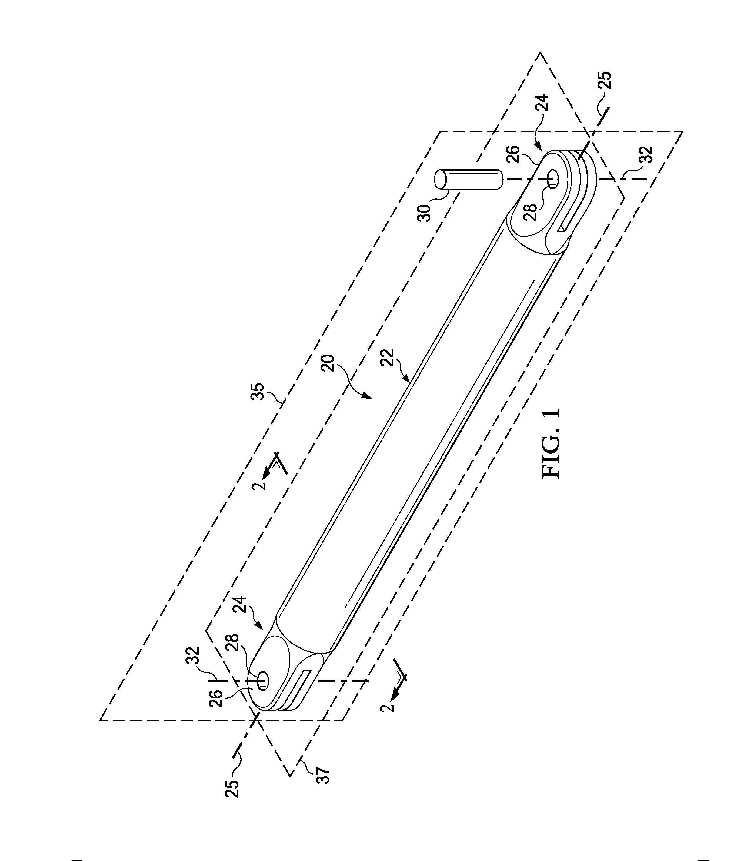 Composite Columnar Structure Having Co-Bonded Reinforcement and Fabrication Method