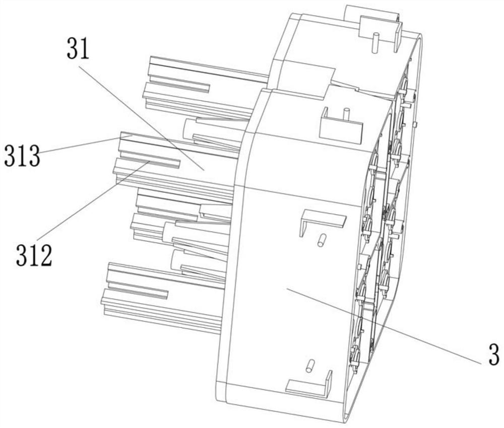 Novel grouping structure of large cylindrical battery cells