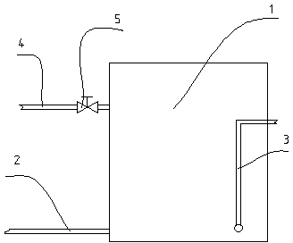 Supermatant discharge system and sludge condensation method