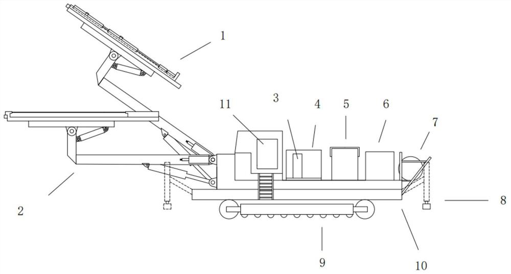 Supercritical fluid drilling and blasting integrated double-arm drill jumbo and control method thereof