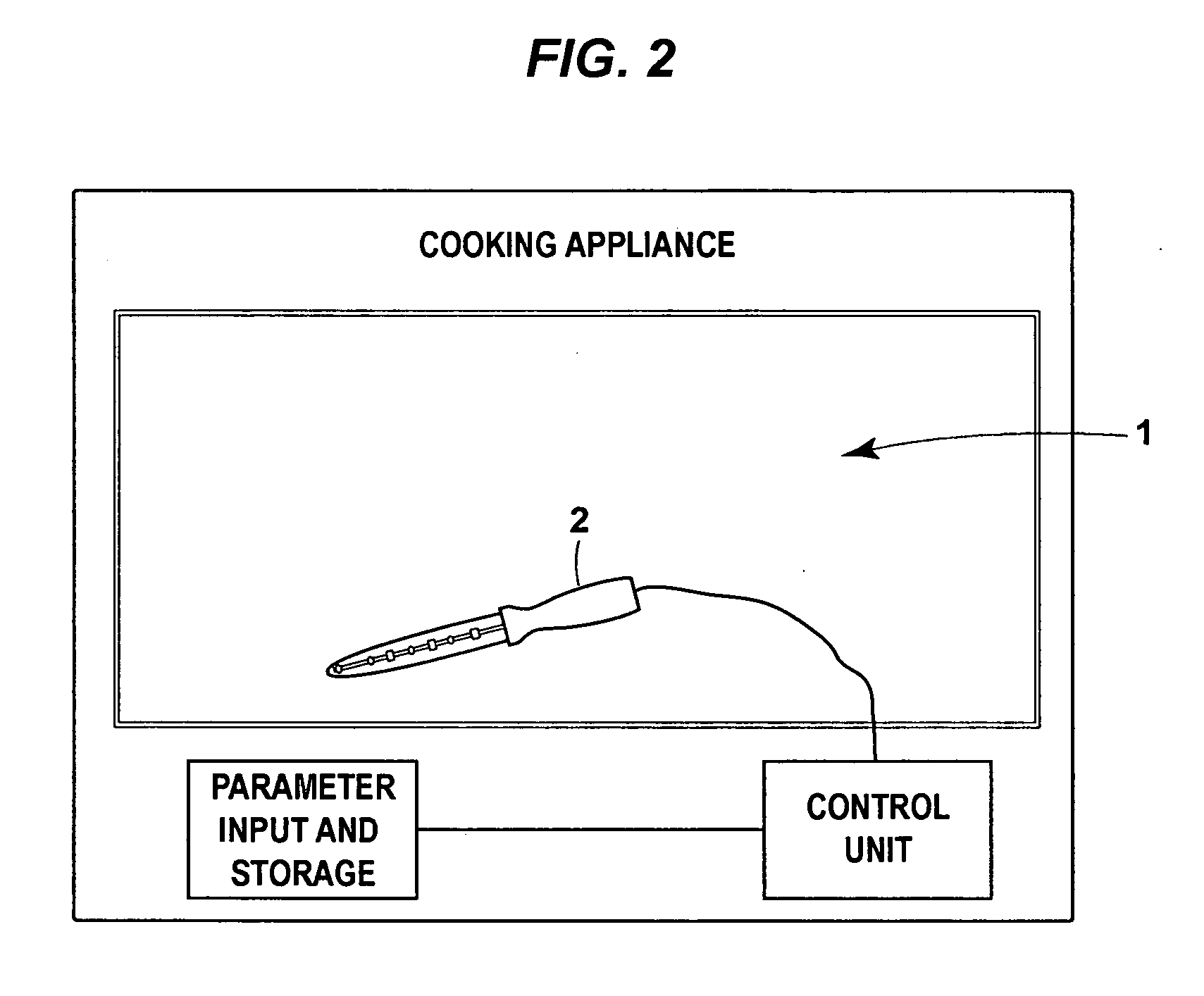Method for controlling a delta-T cooking process