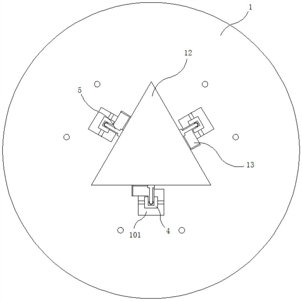 A Triangular Beam Flexible Constraint Variable Stiffness Micro-Nano Probe