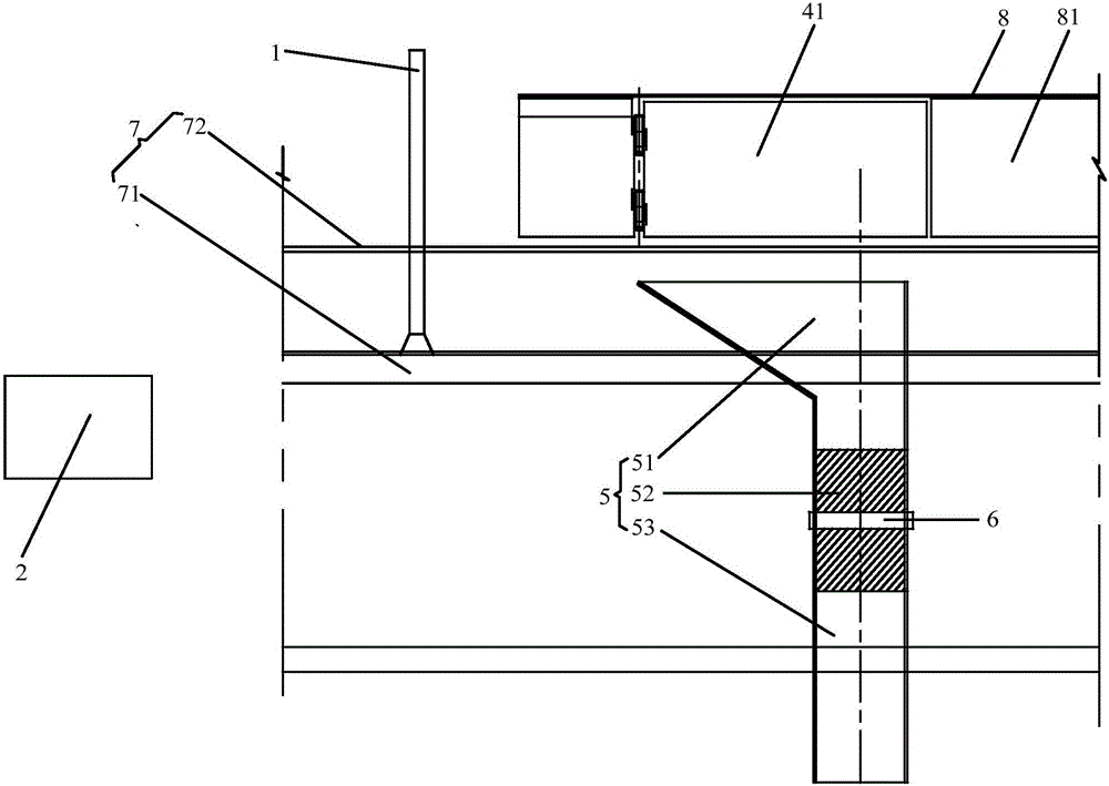 By-pass metal removing device