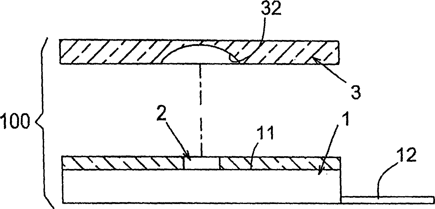 Hollow packaged emission module in bidirectional optical transmit receive module