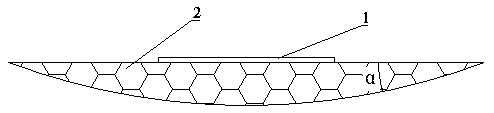 Floating weight convenient to recycle for ducks and drakes and preparation method of floating weight