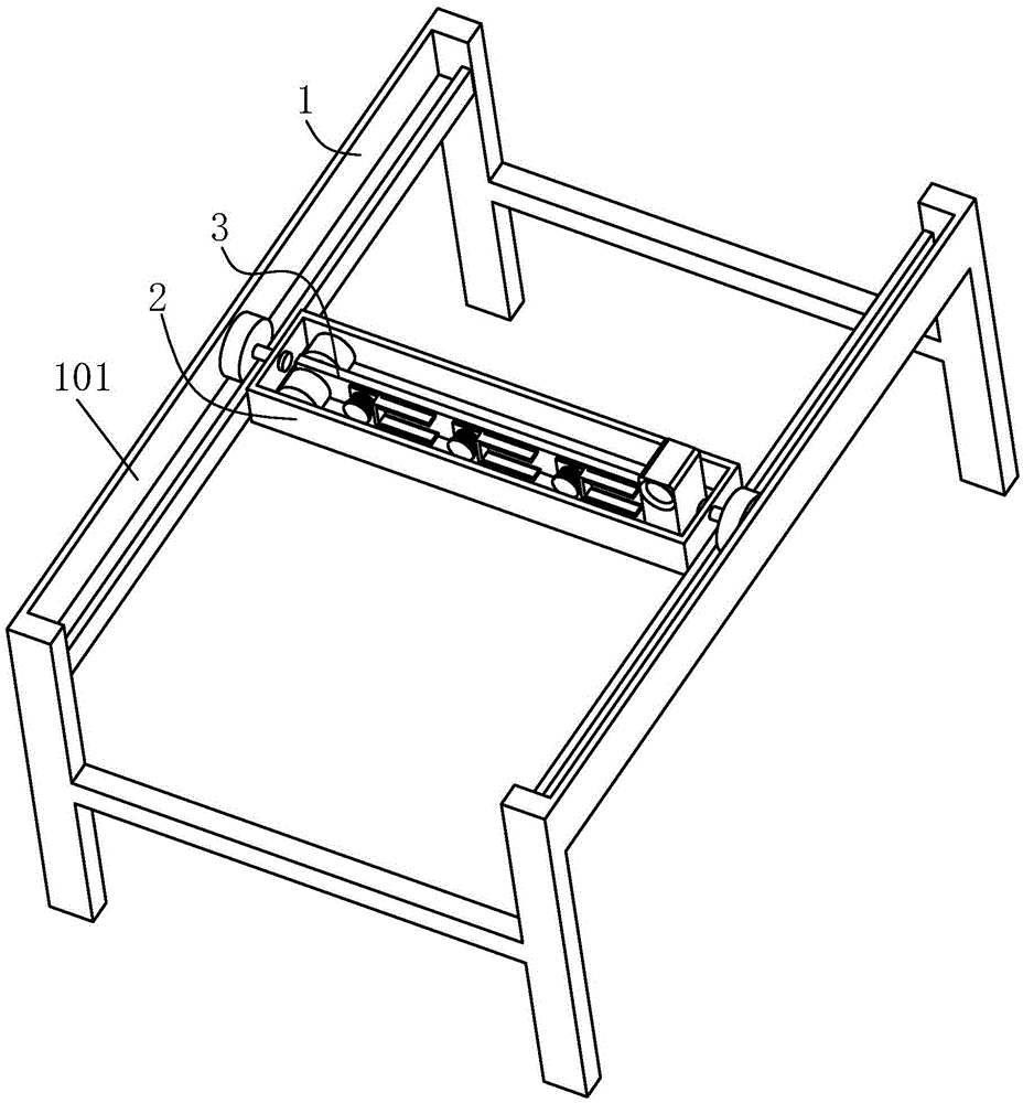Clamping frame for vertically storing thin plates