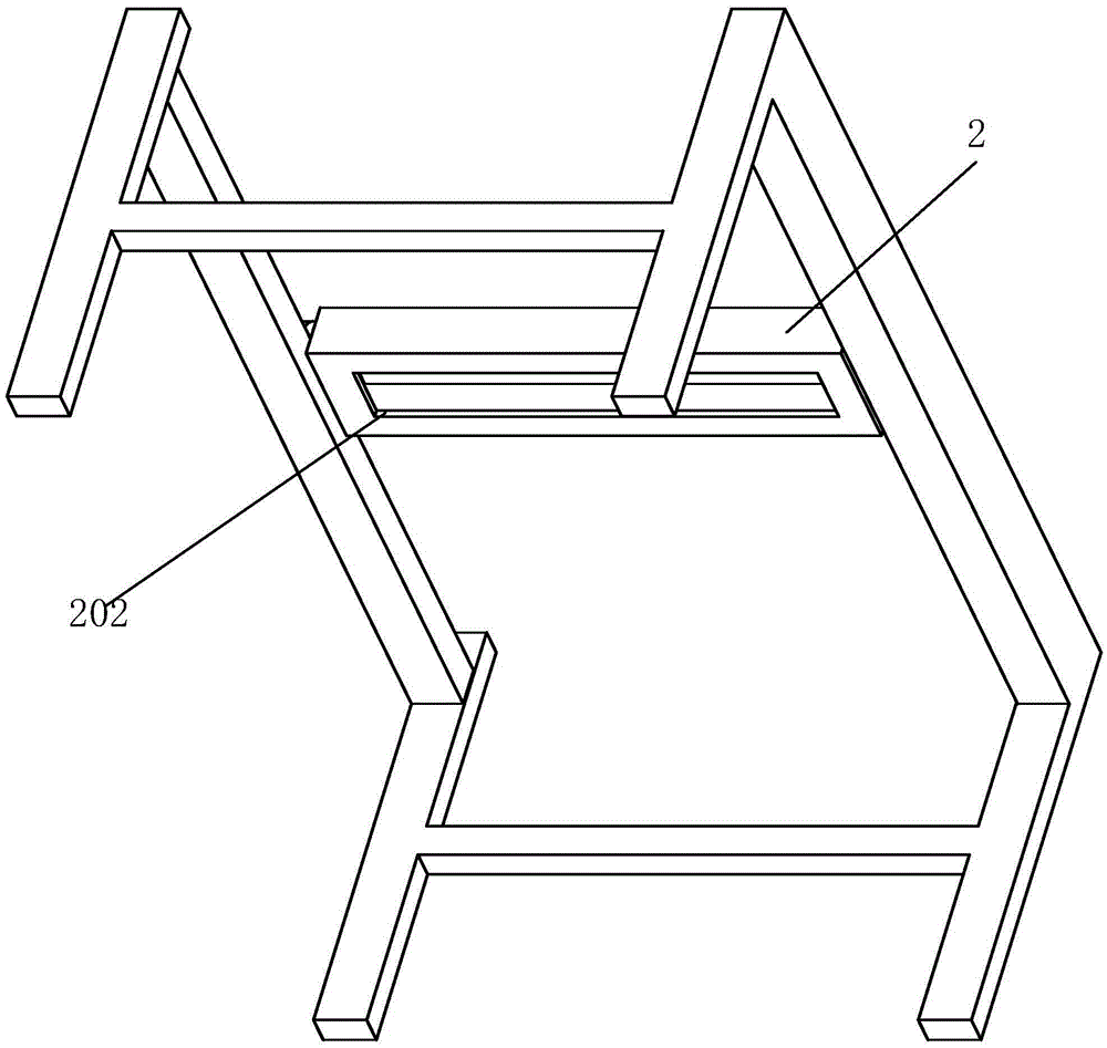 Clamping frame for vertically storing thin plates