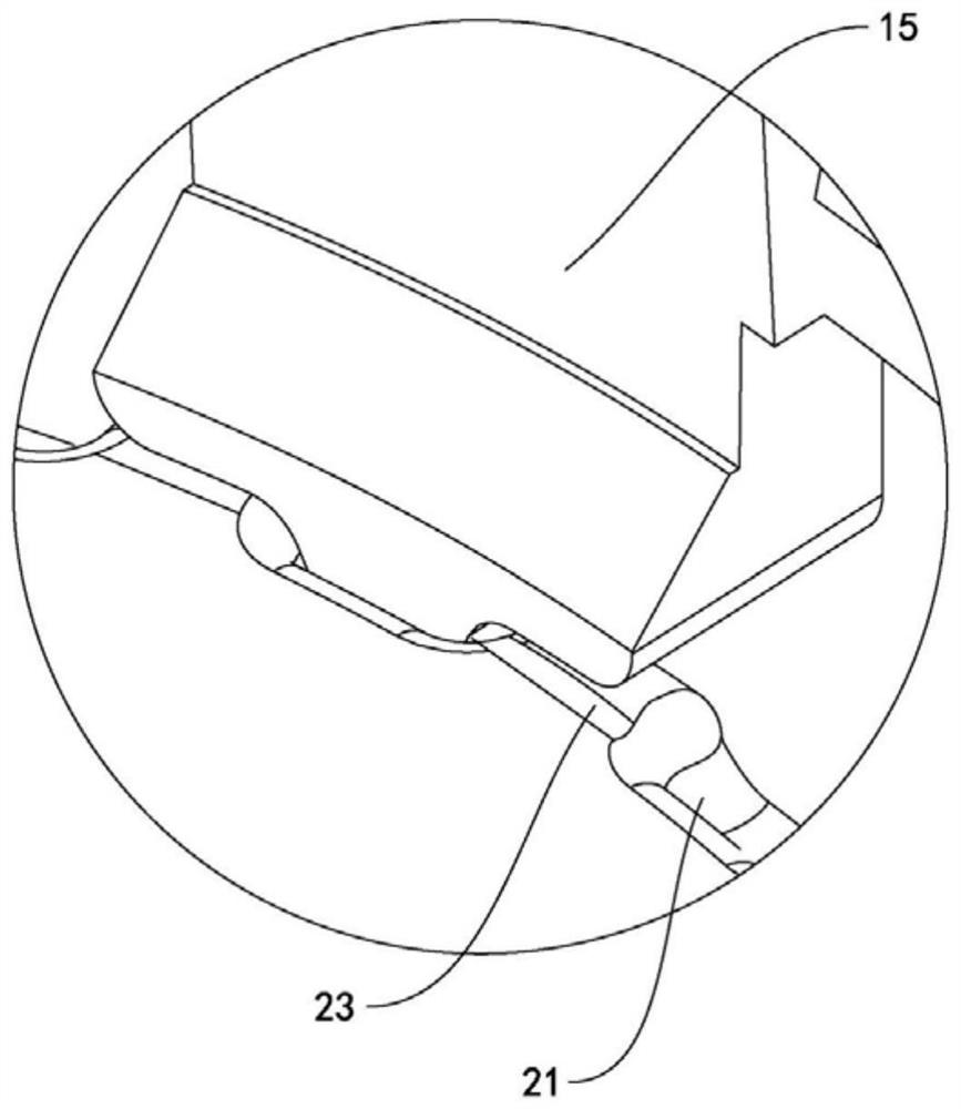 Electrode fixing device