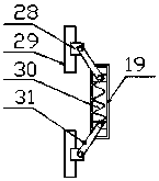 Dedusting kneading device for tea leaf processing