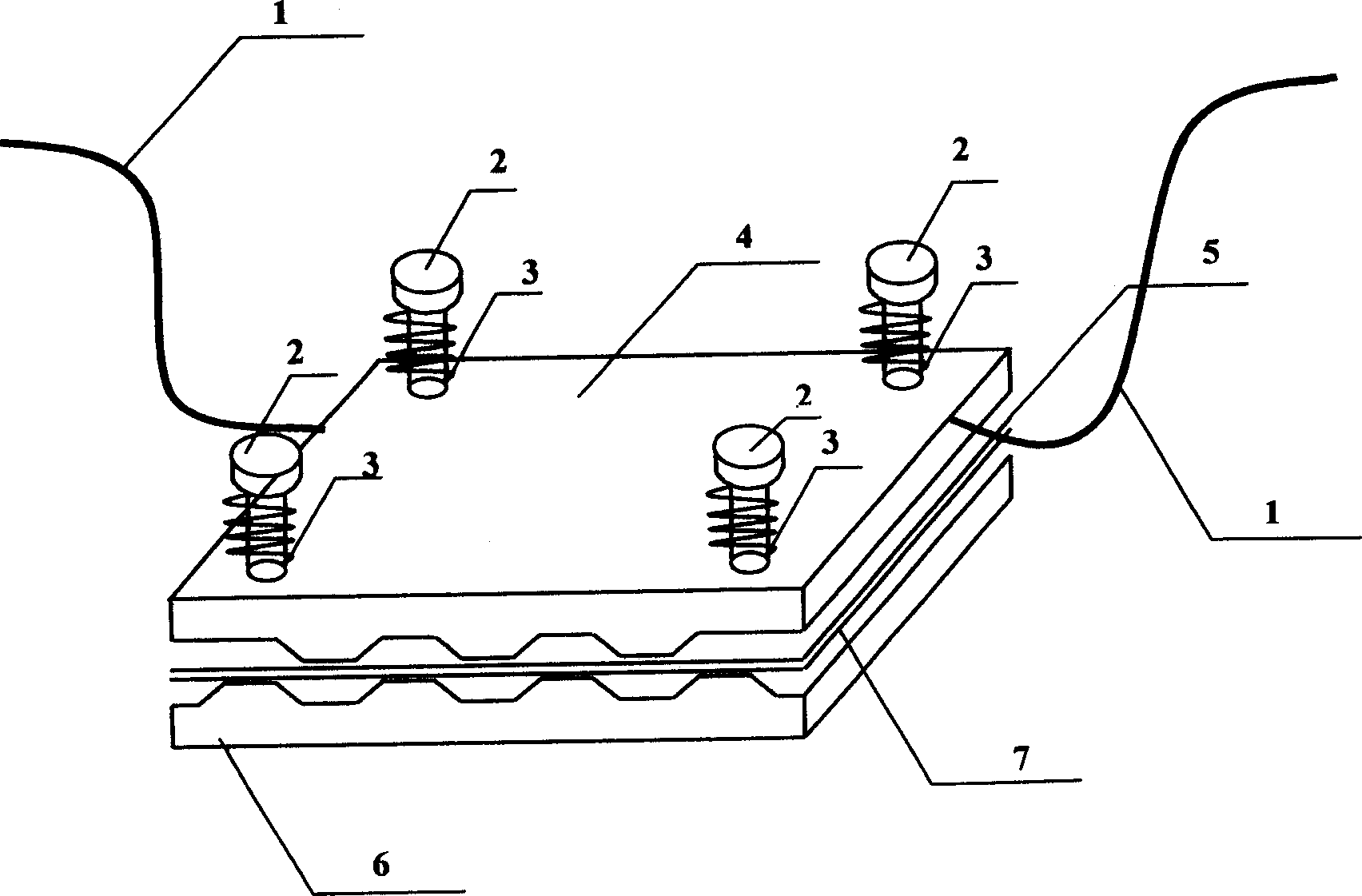 Method for implementing circular light ring strength uniformization and optical fiber mode disturbing apparatus