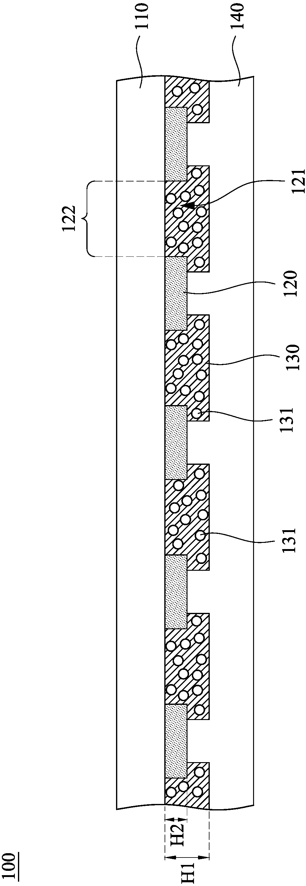 Color filter and liquid crystal display device with color filter