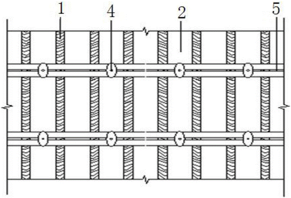 Formwork assembly system based on groove type rectangular pipes and construction technique