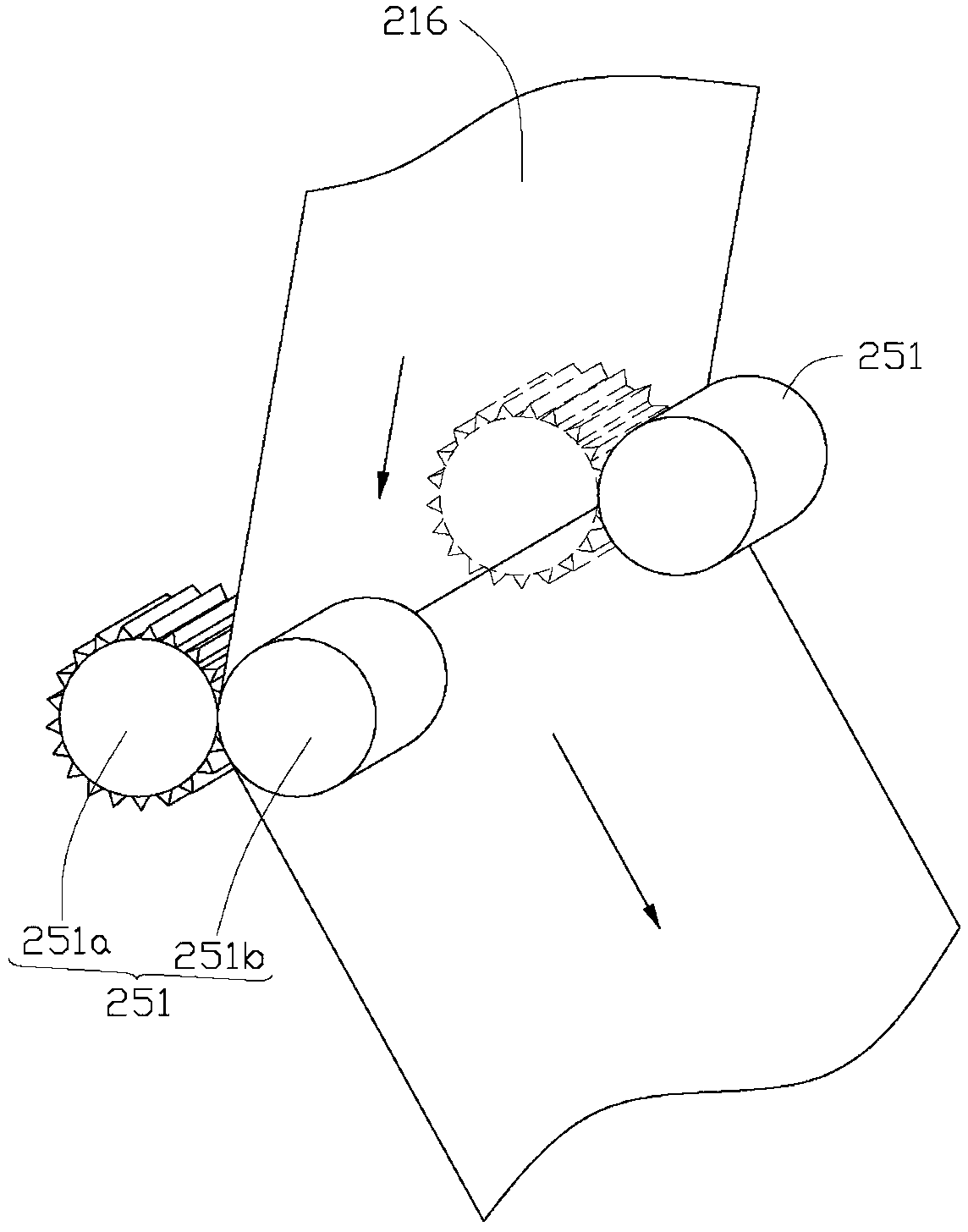 Device and method for producing paper for daily use and paper for daily use