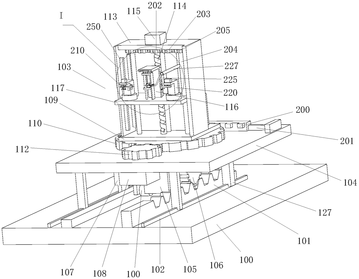 Automatic production and assembly system based on intelligent industrial robot