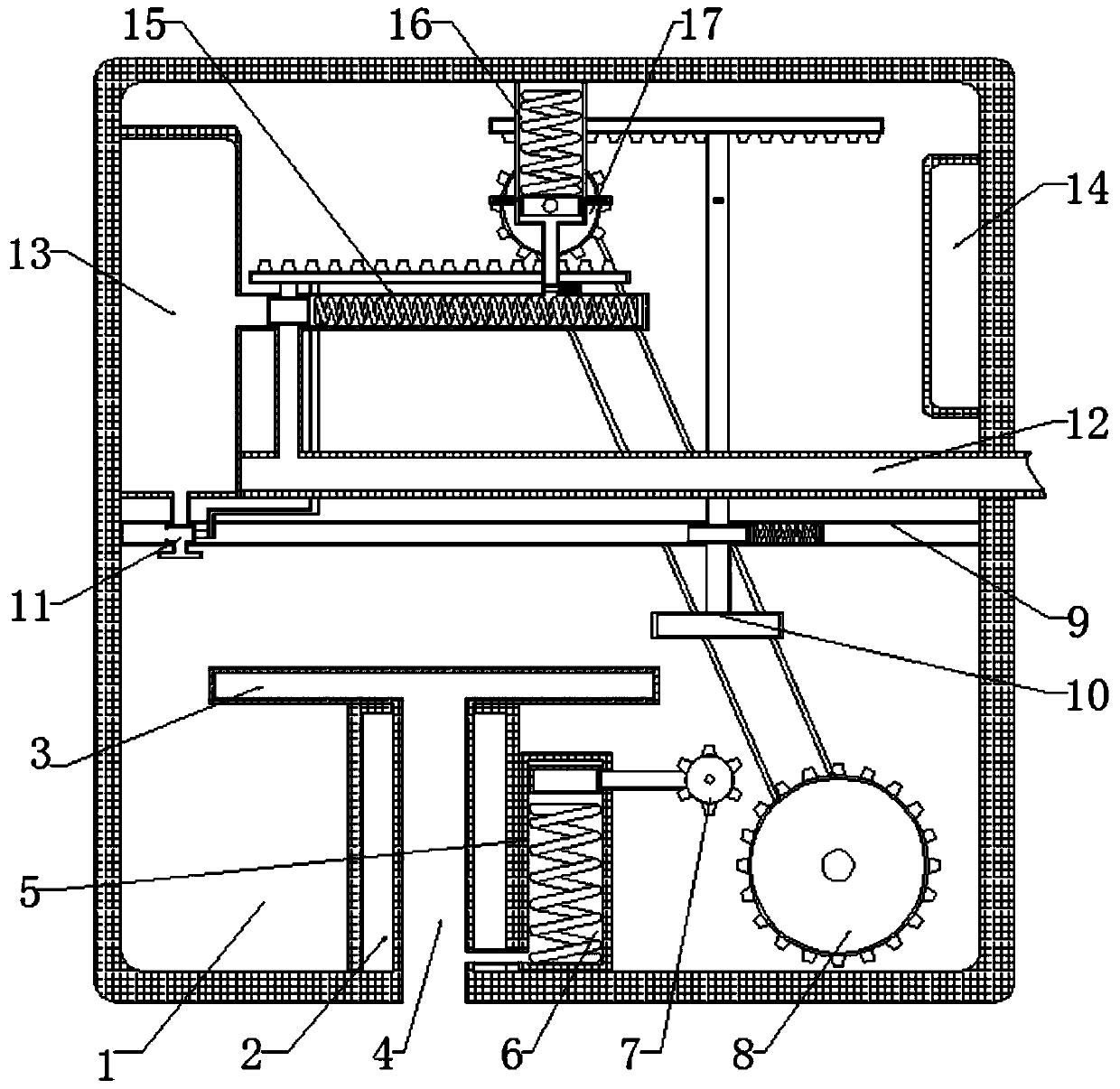 Device for automatically controlling rapid polishing of paint by using atmospheric pressure