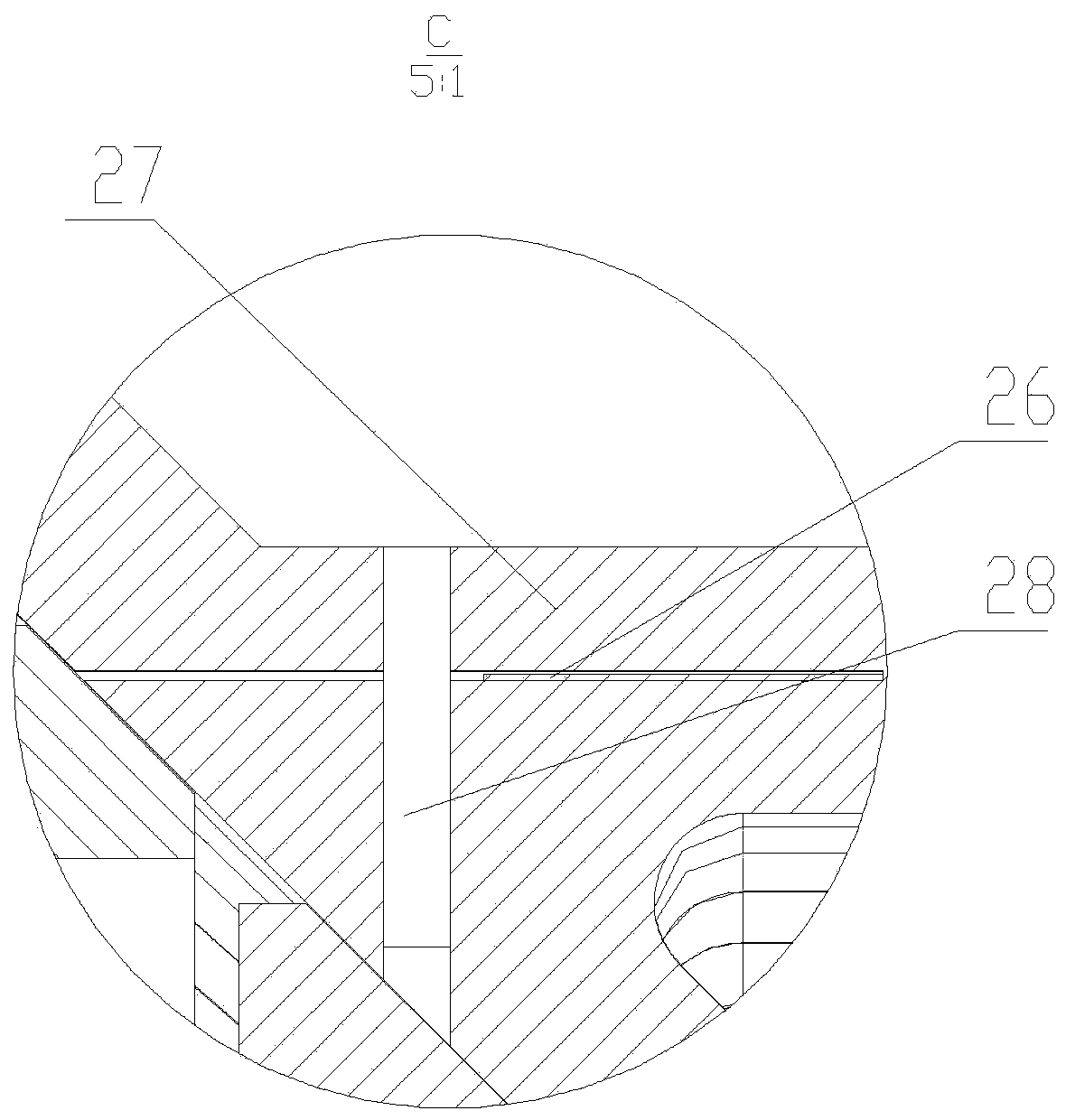 Robot joint stepless speed change device