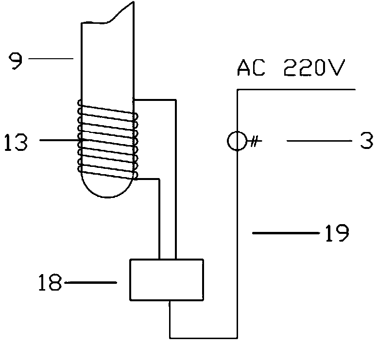 System for keeping constant temperature of target window of accelerator driven sub-critical reactor