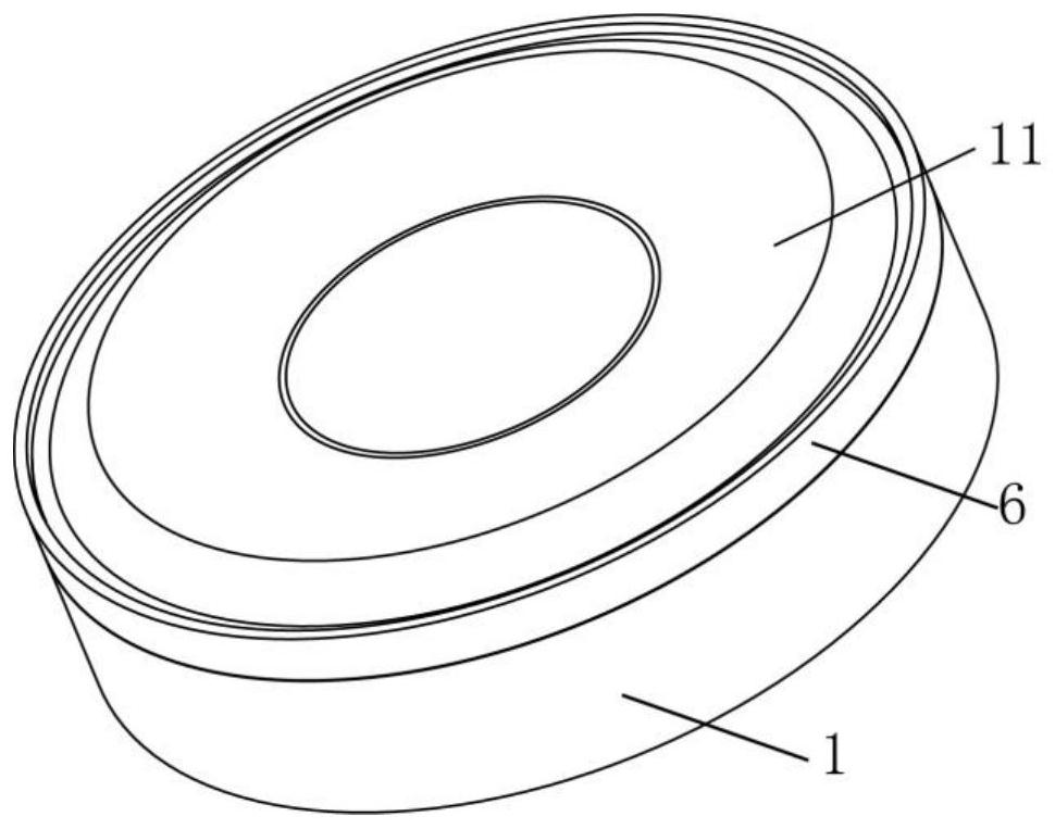 A coaxial double voice coil two-way adjustable low-frequency vibration horn