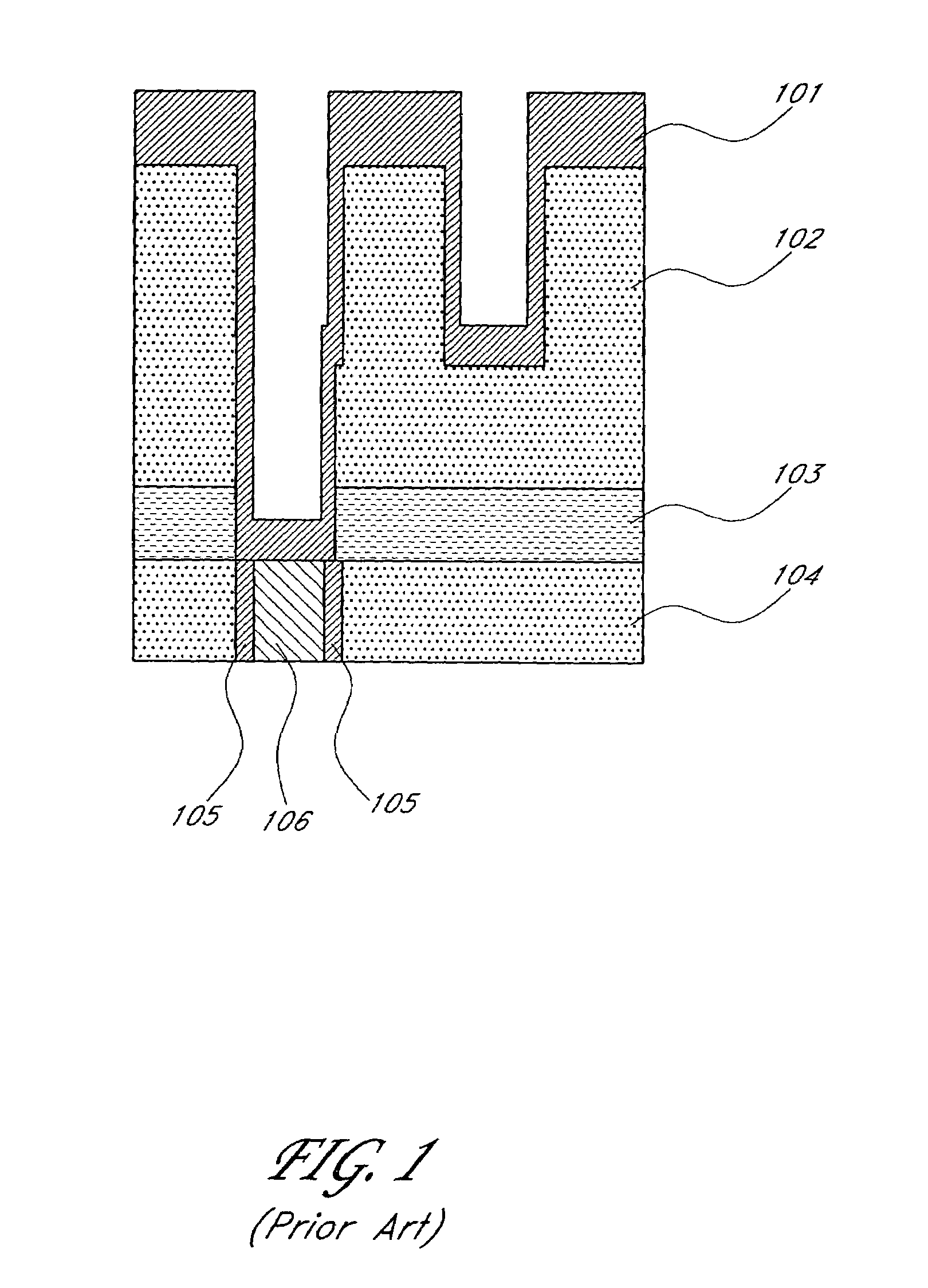 Selective formation of metal layers in an integrated circuit