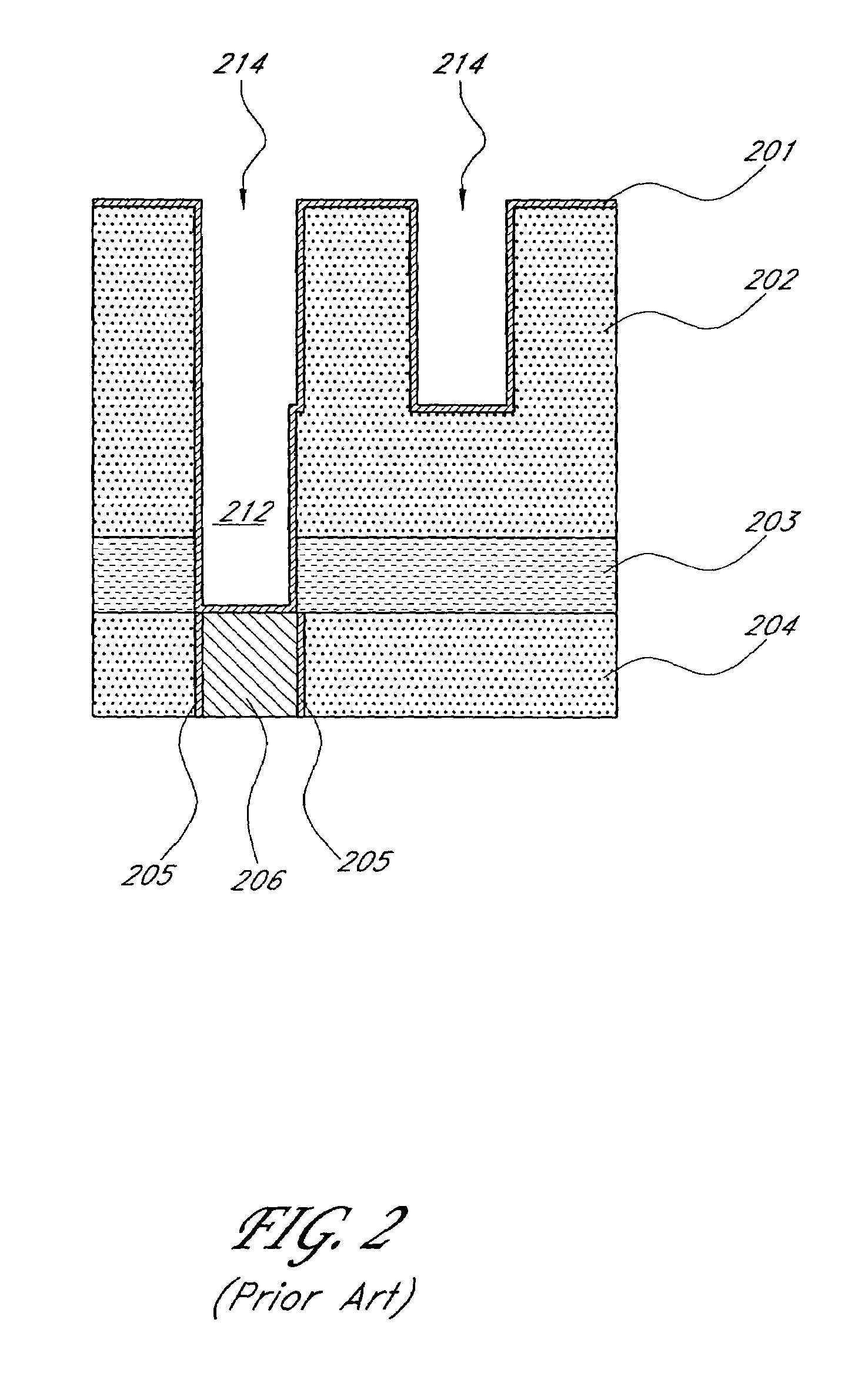 Selective formation of metal layers in an integrated circuit