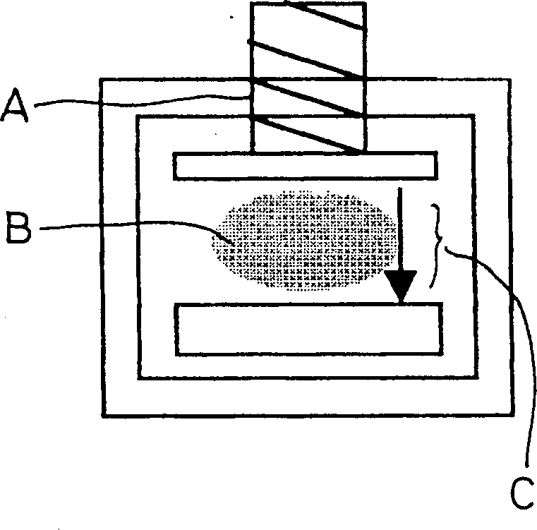 Electric paste etching frame