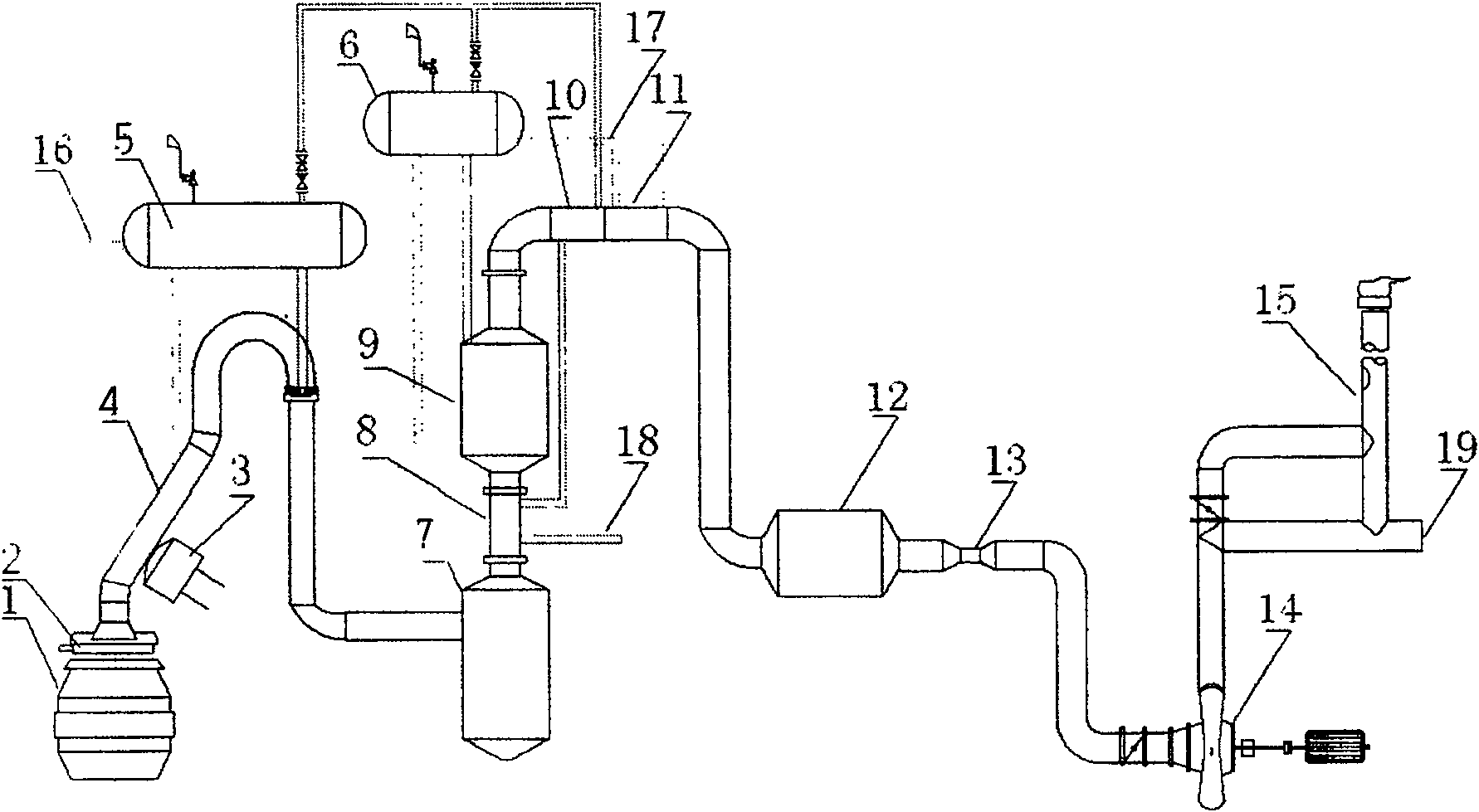 Process for recovery of excess energy of flue gas from converter