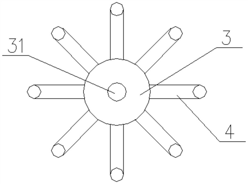 Anti-wind and vibration-reducing meteorological monitoring equipment for railway wind section