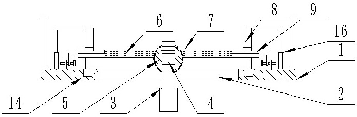 Nozzle base of digital printing machine