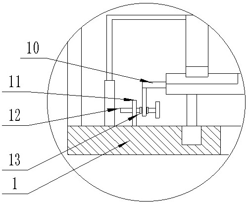 Nozzle base of digital printing machine