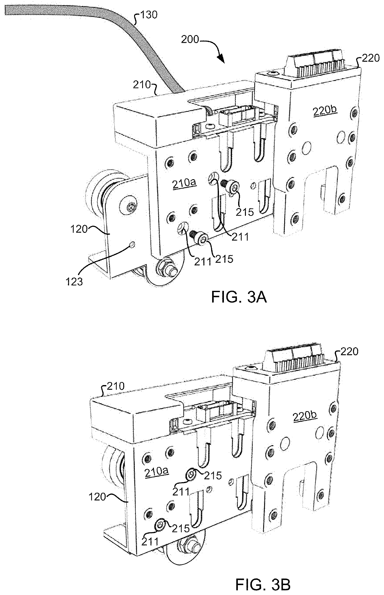 Universal interchangeable plate system for tool head assemblies