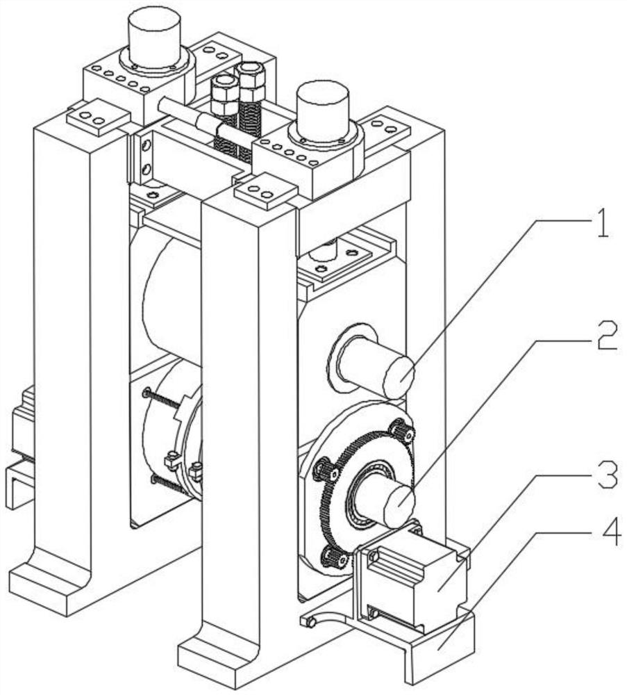 Equipment and method for rolling magnesium/aluminum composite plate to inhibit magnesium alloy edge cracks