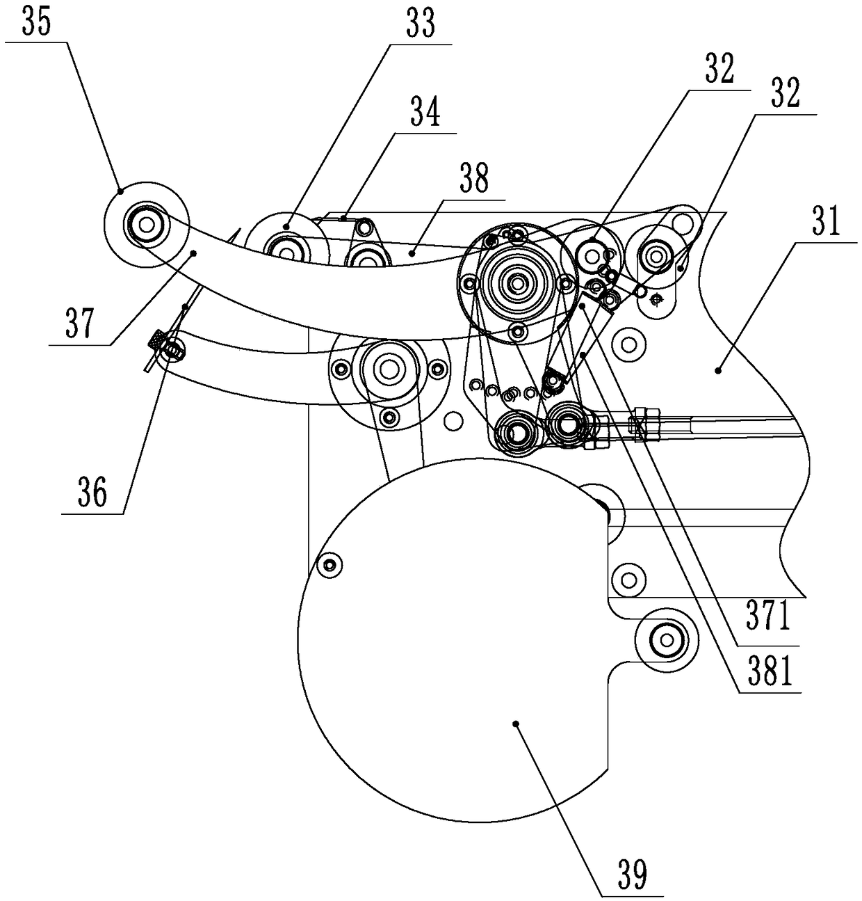 Online can sealing module