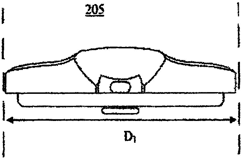 Knee prosthesis system with slope