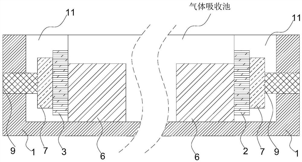 A kind of photoelectric gas sensor probe and photoelectric gas detection device