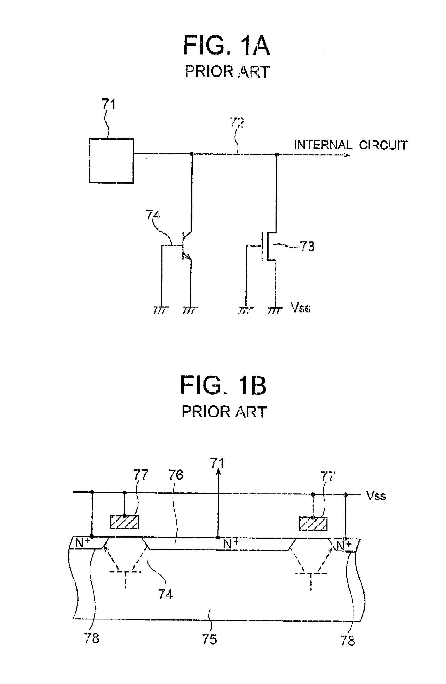 Semiconductor device having an ESD protective circuit