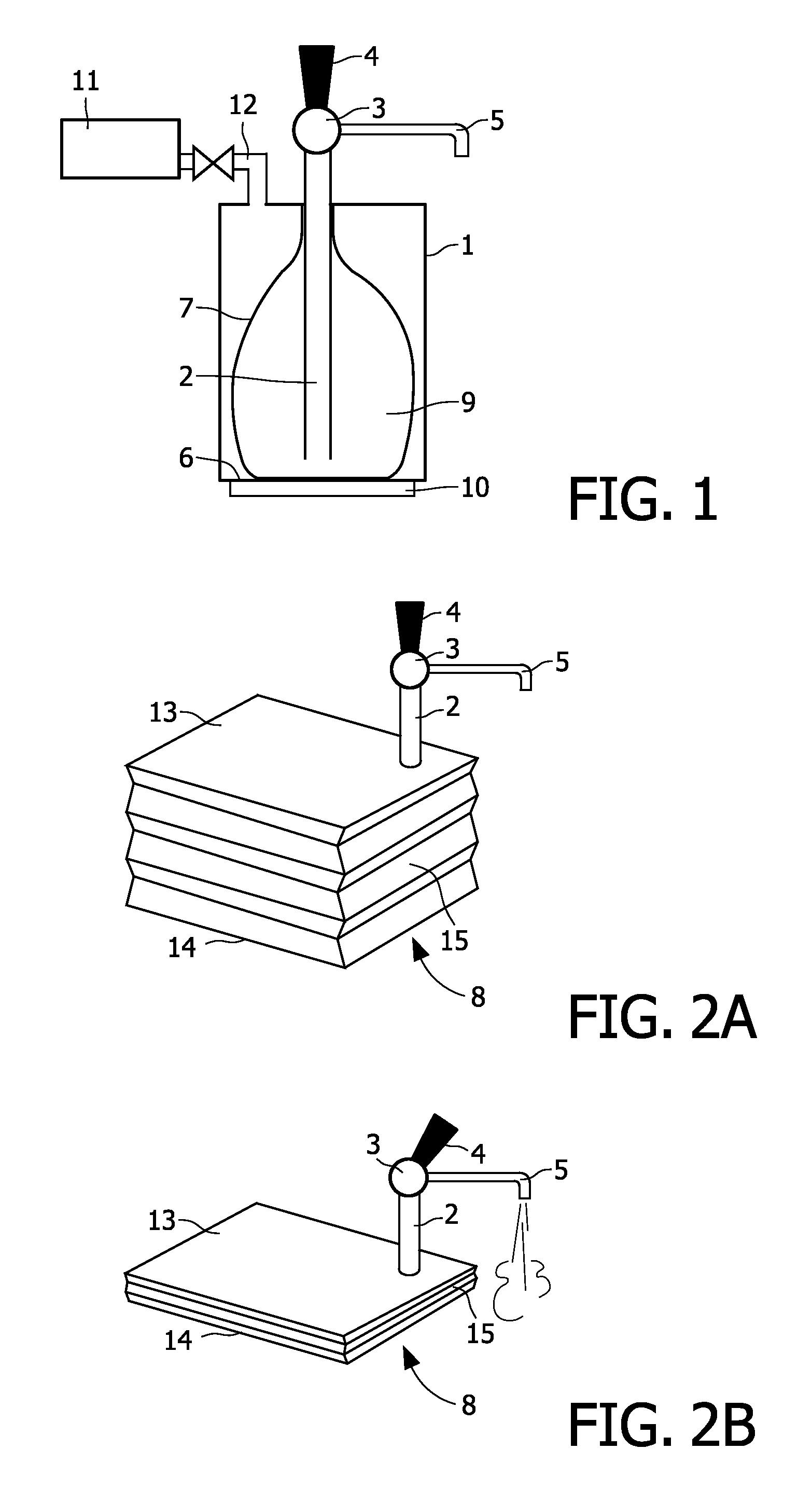 Keg enveloping a container for containing a pressurized beverage