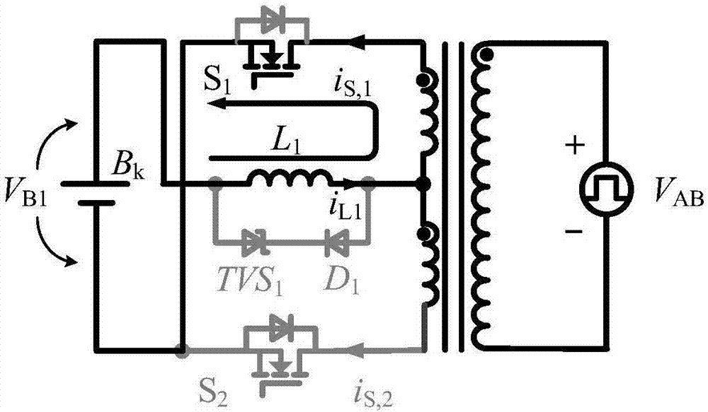 Modular battery equalization circuit based on push-pull converter and control method of modular battery equalization circuit