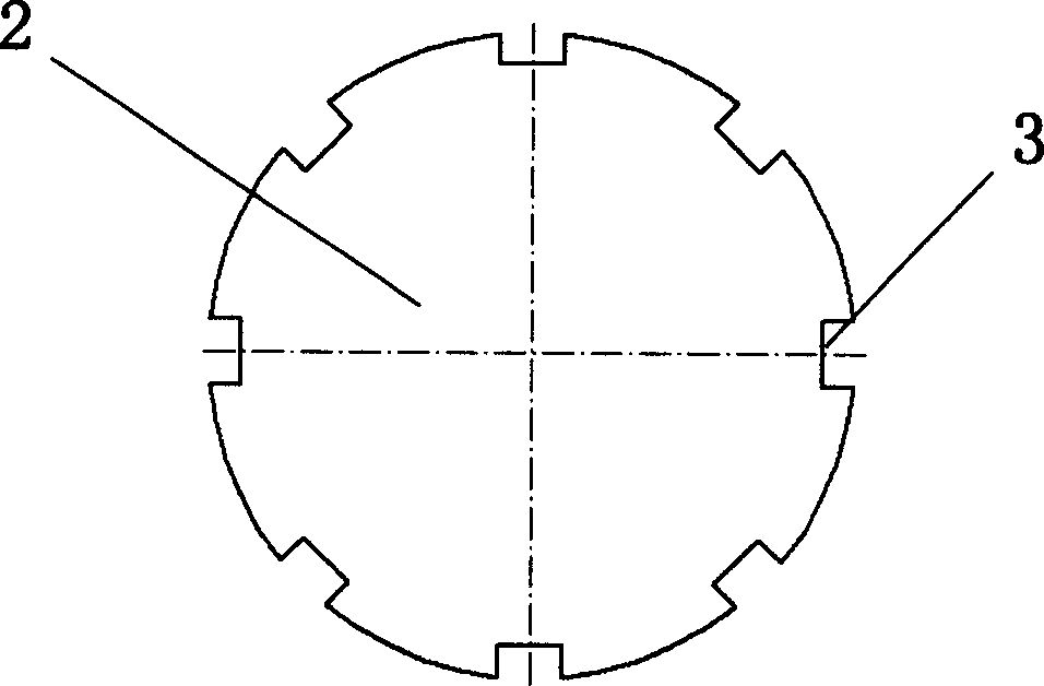 Moulding for special transformer double-spiral winding and winding method