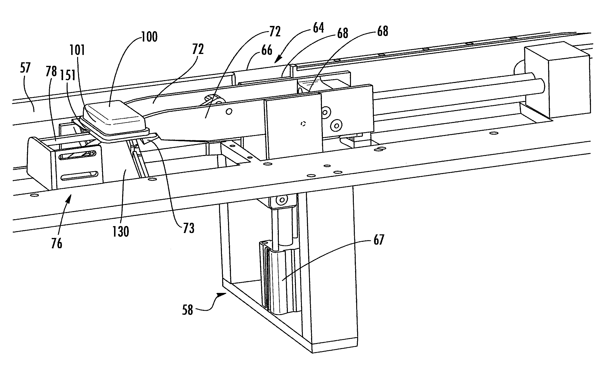 Method of handling clamshell containers containing a particulate aliquot