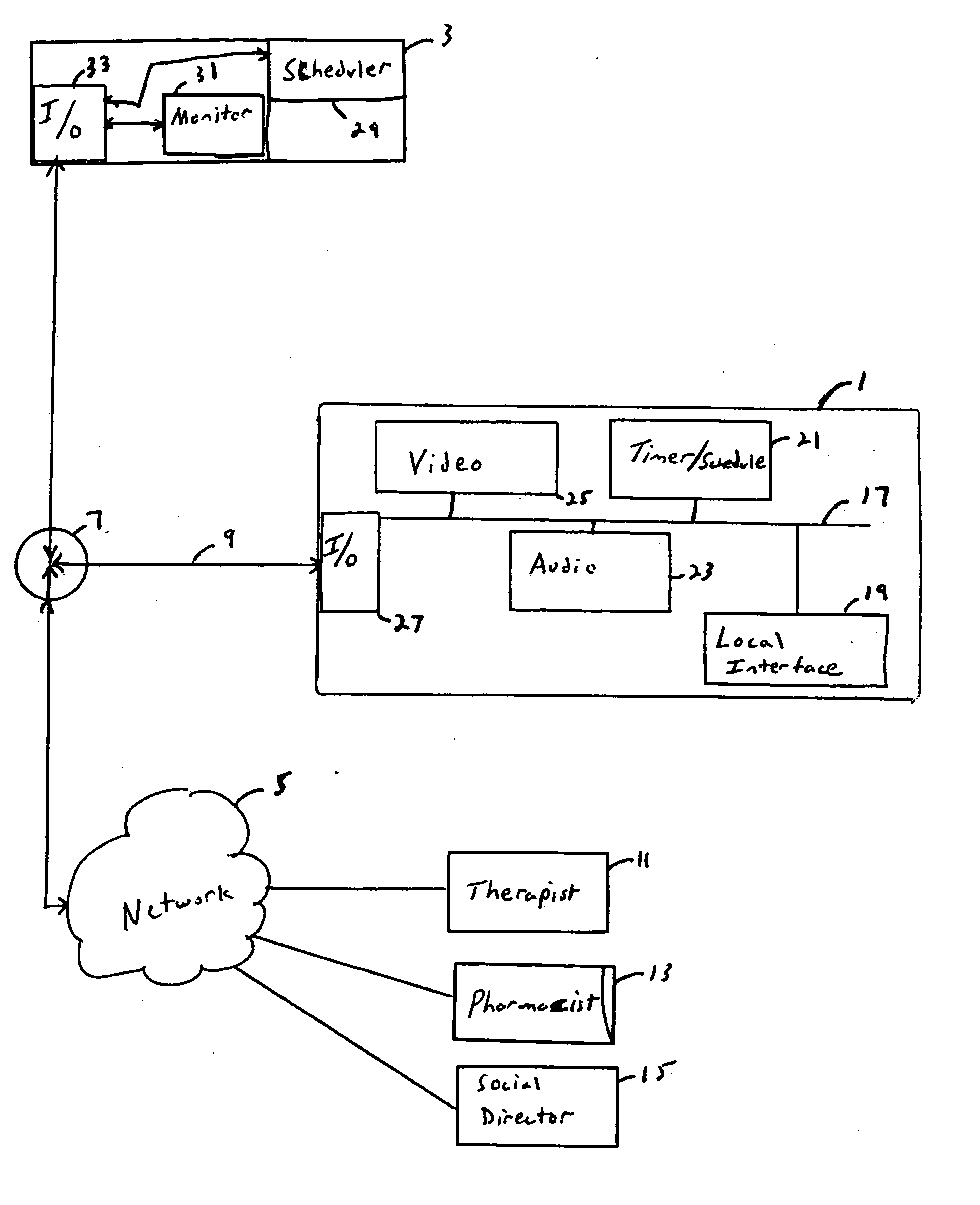 Computer-automated system and method of assessing the orientation, awareness and responses of a person with reduced capacity