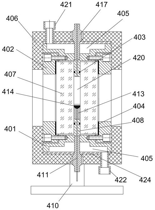 Device and method for generating microbubbles and hydrates in situ by using visual kettle