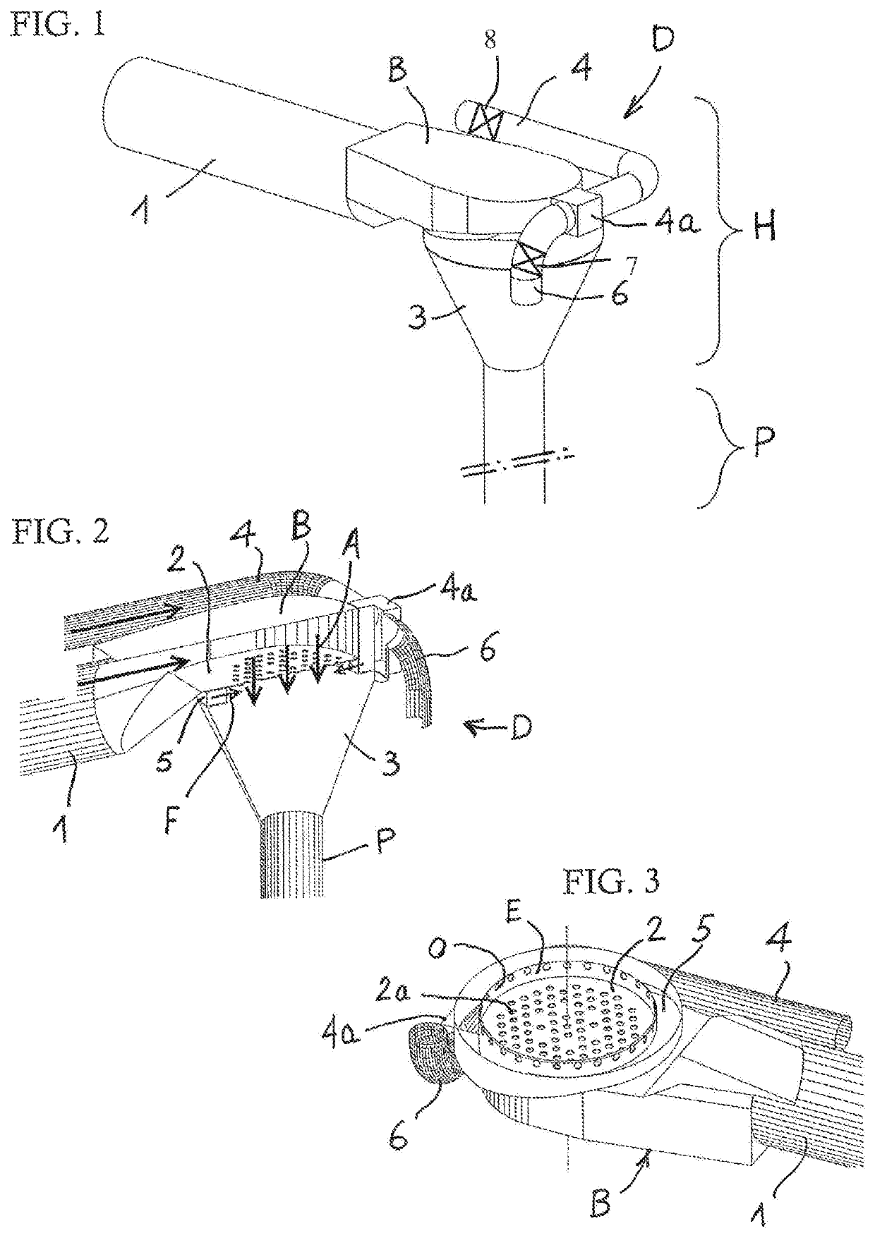 Process and device for dispersing gas in a liquid