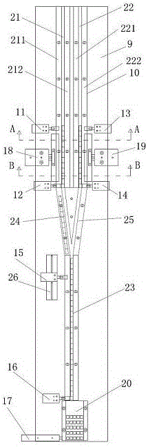 Automatic equipment and method for achieving high-speed laser marking and discharging packaging