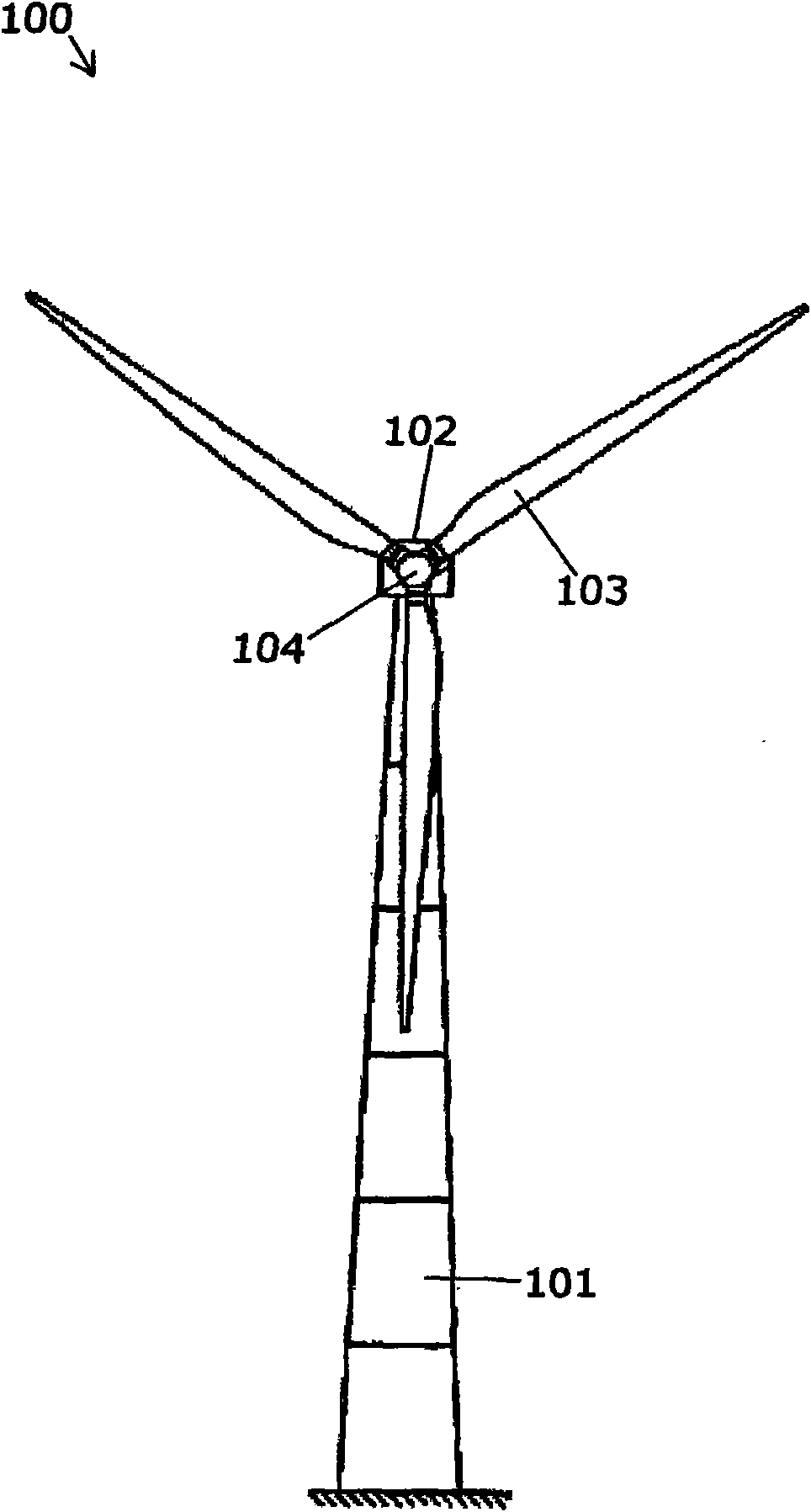 Measuring loads on wind turbine blades