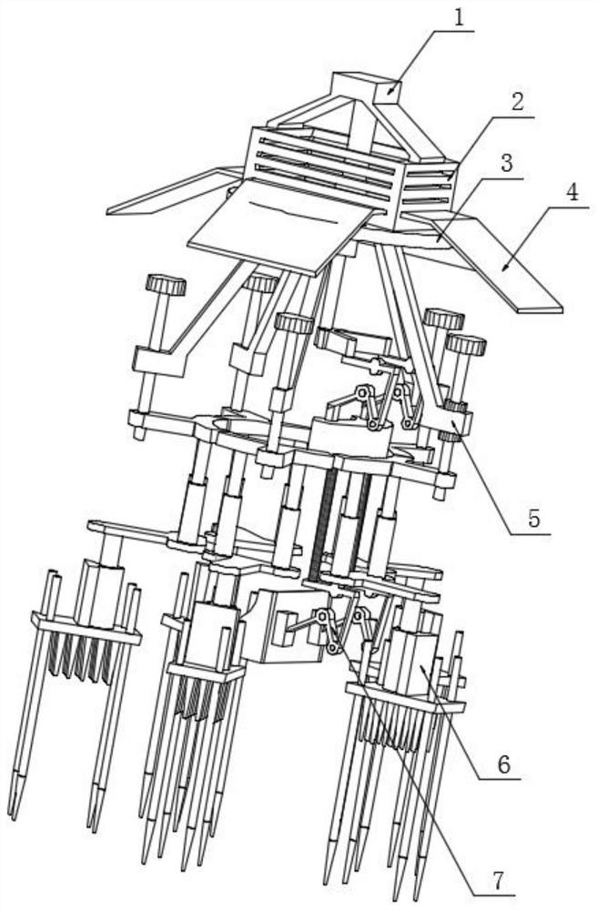 Foundation pit sand cleaning equipment for construction engineering construction