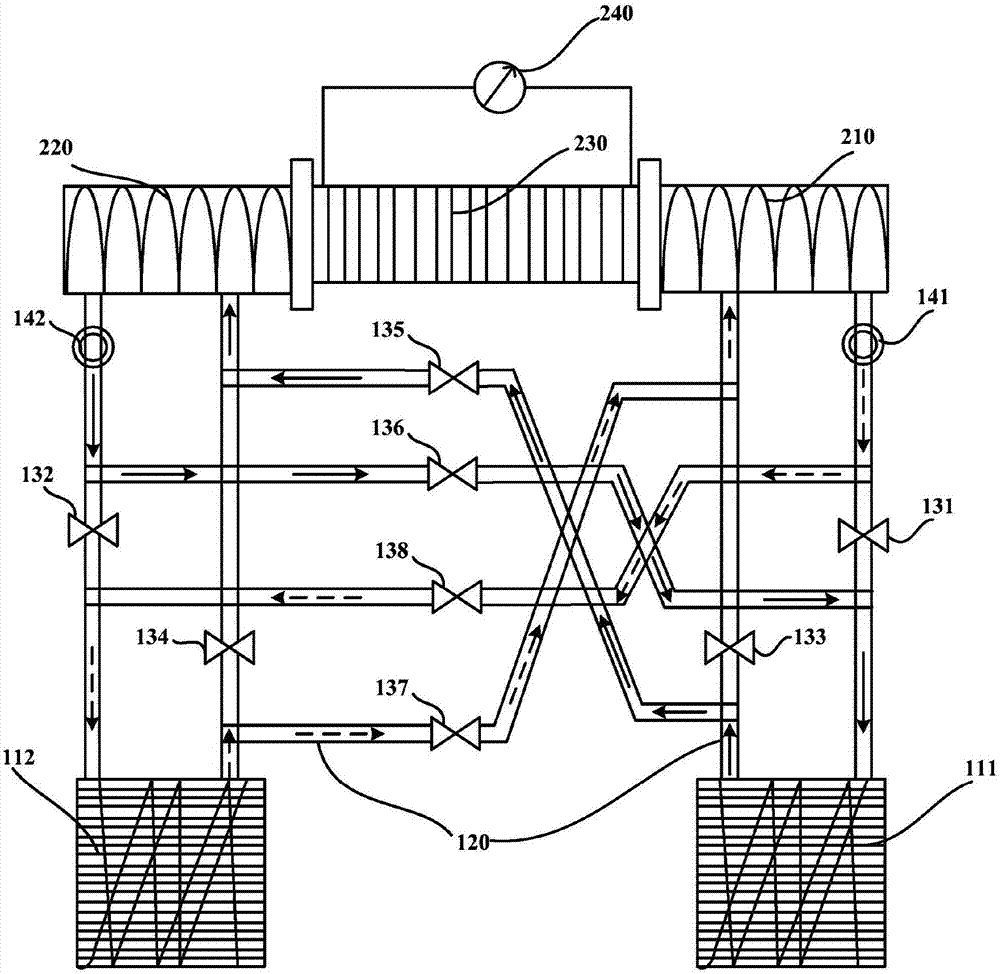 Refrigerating system of metal hydride and controlling method of refrigerating system