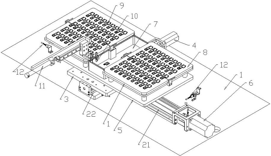 Automatic sorting and discharging device