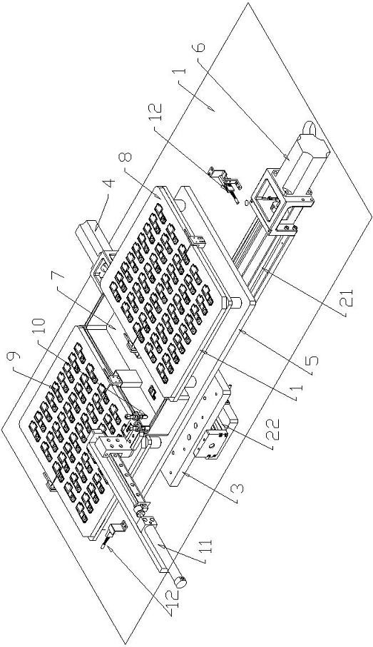 Automatic sorting and discharging device