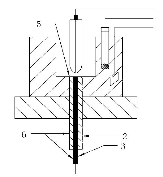 Method for preparing working electrode of scanning electrochemical microscope