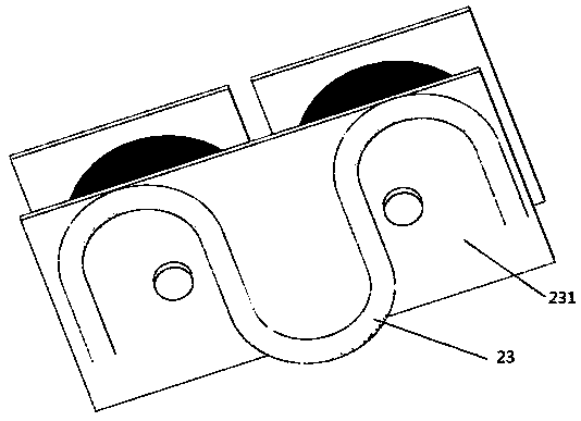 Induction heating leveling integral structure